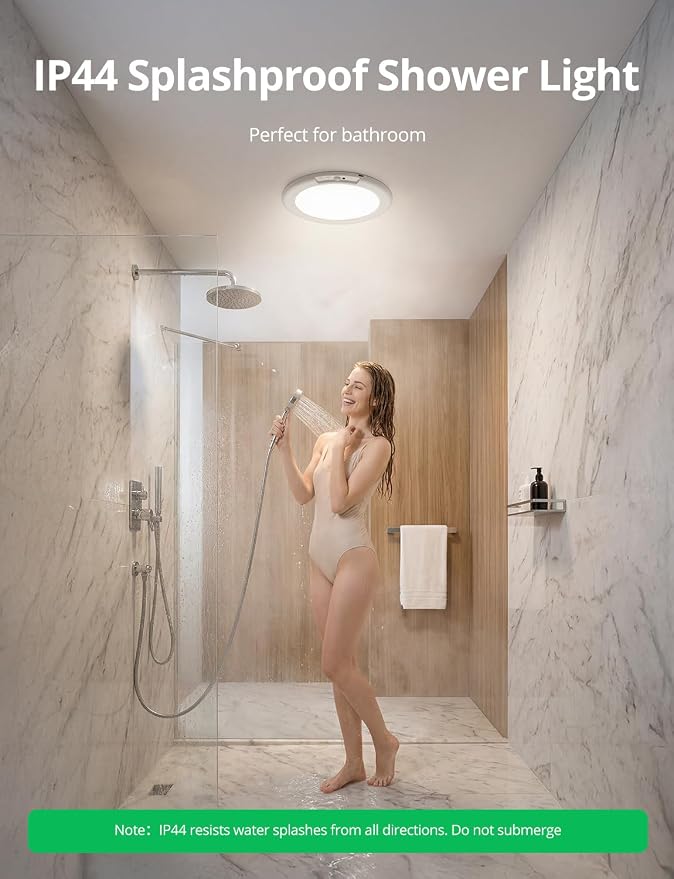 Bojim 4 Pack Rechargeable Motion Sensor Ceiling Light - Image 8