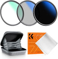 K&F Concept 40.5mm UV/CPL/ND2-400 Lens Filters Kit-18 Multi-Layer Coatings by KFCONCEPT