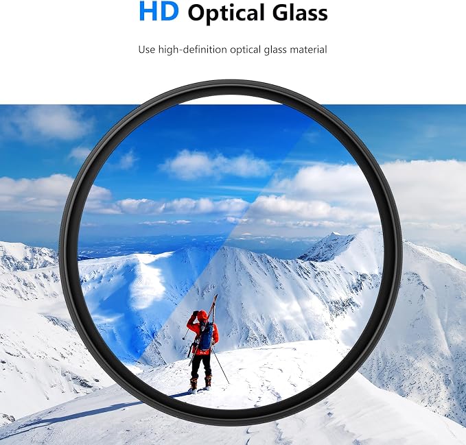 NEEWER 52mm MRC UV Protection Filter 30 Layer Multi Resistant Nano Coatings/HD - Image 5