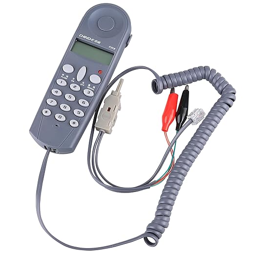 C019 Telephone Phone Line Network Cable Tester Butt Test Tester Lineman Tool by ANPTAIKE