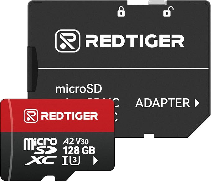 REDTIGER High Speed 128GB Micro SD Card - Image 2