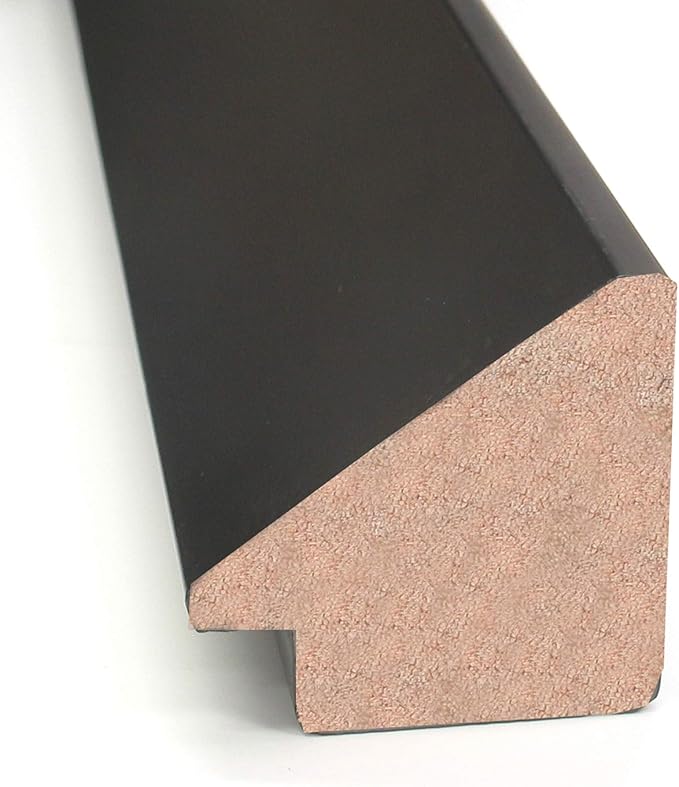 Amanti Art Natural Cork Board for Wall, 26x38 Vision Board with Black Wood Frame, Large Corkboard Office Decor for Home Organization, Modern Contemporary Corkboard Pinboard to display items for home