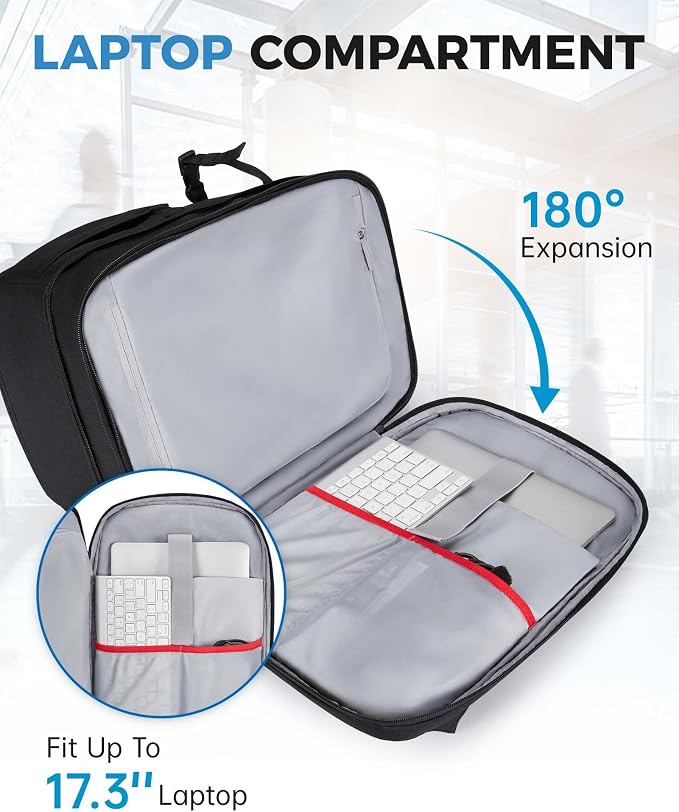 BAGSMART Camera Bag for DSLR, Waterproof Camera Backpacks for Photographers - Image 3
