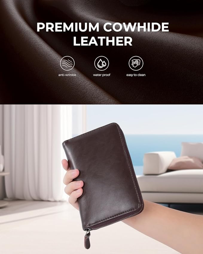 Nicpro 30PCS Art Mechanical Pencil Set in Leather Case, Metal Drafting Pencil 0.5 mm, 0.7 mm, 0.9 mm & 3 PCS 2mm Lead Holders for Sketching Drawing With 16 Tube (6B 4B 2B HB 2H 4H Colors) Lead Refills