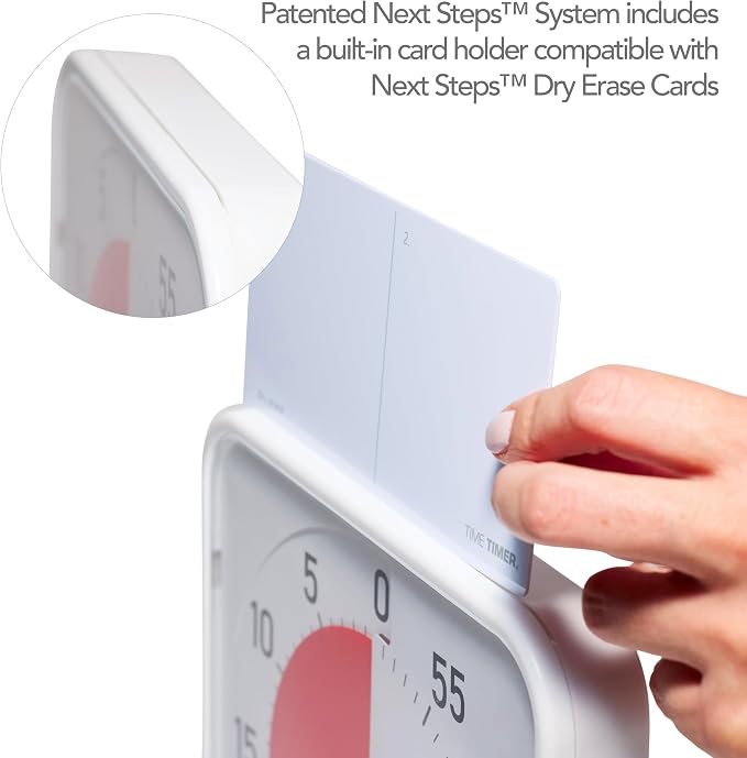 Time Timer Original 8" Visual Countdown Timer – Medium 60-Minute Classroom - Image 3