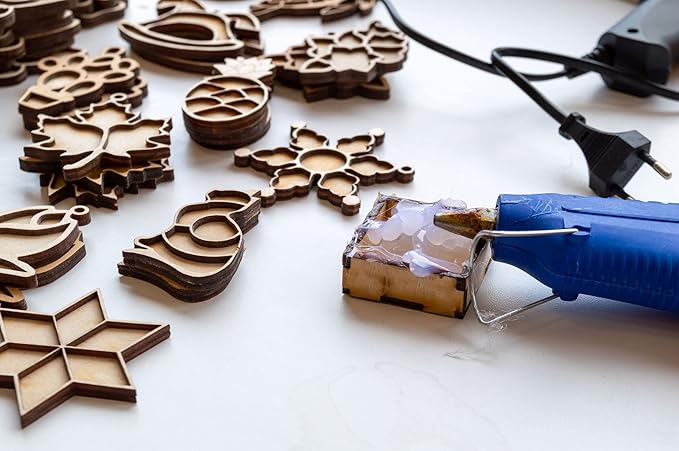 FIXSY Hot Glue Gun Sticks All Purpose, Multi Temp, Full Size 10" Long x .44" Diameter 7/16 11mm, 5LB Box Glue Stick, Approx. 90 Sticks- Compatible with Most Glue Guns