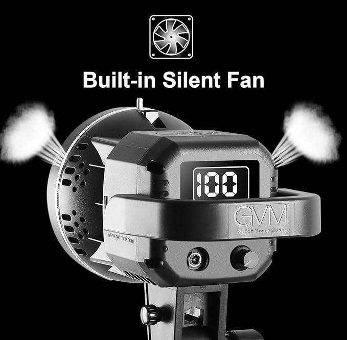 GVM 80W Video Light, Studio Lights - Image 2