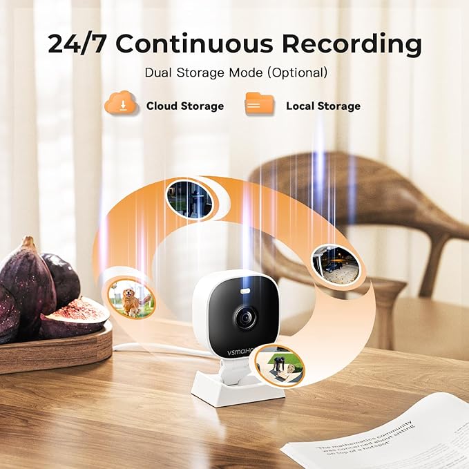 2K Cameras for Home Security, Indoor/Outdoor for Baby/Elder/Pet Monitoring - Image 8