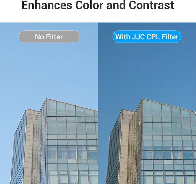 JJC 58mm Circular Polarizer Polarizing CPL Filter - Image 3