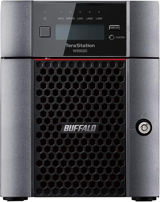 BUFFALO TeraStation WS5420DN 4-Bay Windows Server IoT 2025 Desktop NAS 48TB - Image 8
