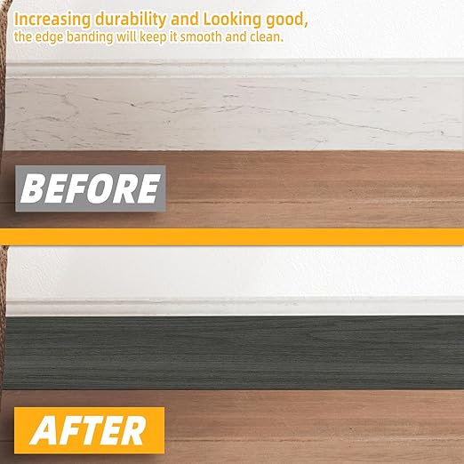 GSCIT Club Dark Walnut Wallpaper, 15.7 inch X 15ft Self Adhesive Wood Grain Repair Tape Patch for Tables, Chairs, Baseboards, Doors, Windows, Floors, Handicraft DIY.