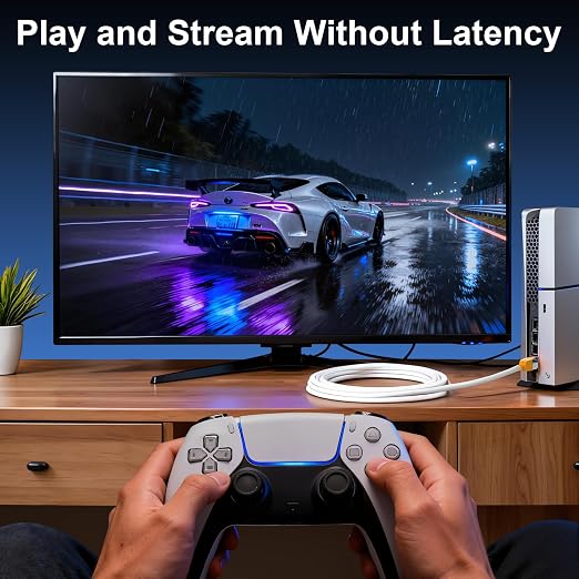 Cat 8 Ethernet Cable 3 ft, 40Gbps High Speed Gaming Network Cable 2000MHz Heavy - Image 6