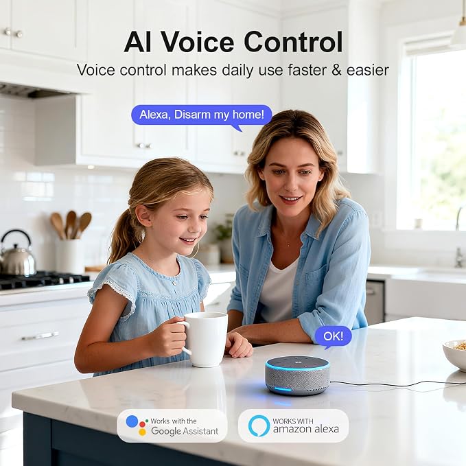 Wireless Home Security Systems, 22Piece WiFi+4G App - Image 6
