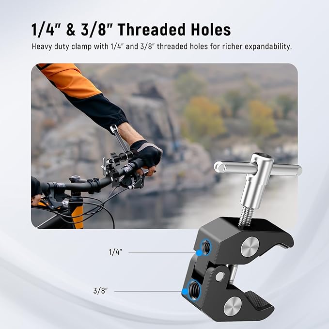 NEEWER 9.8"/25cm Adjustable Magic Arm - Image 4