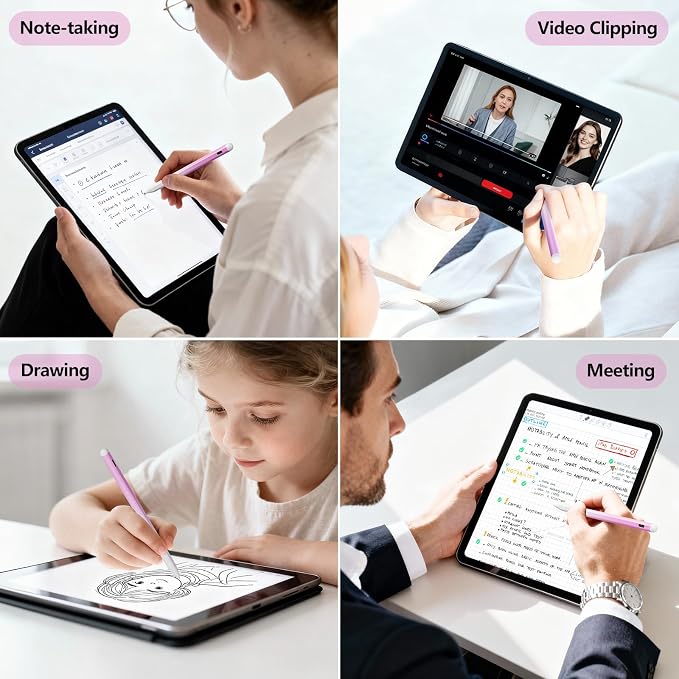 Stylus Pen for iPad 6th-11th Generation-2X Fast Charge Active Pencil Compatible - Image 7