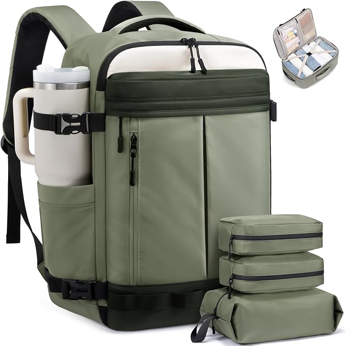 LOVEVOOK 40L Travel Backpack for Women Men, Airline Approved Carry On Luggage by LOVEVOOK