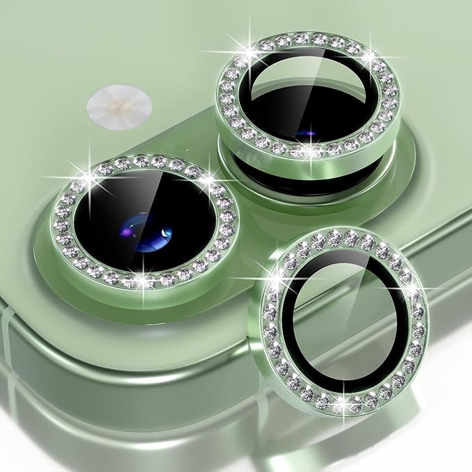 Choiche Compatible for iPhone 17 Camera Lens Protector Bling, 9H Tempered Glass by Choiche