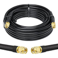 MOOKEERF KMR240 SMA Male to SMA Male Coaxial Cable 50 ohm Coax Ultra Low Loss by MOOKEERF