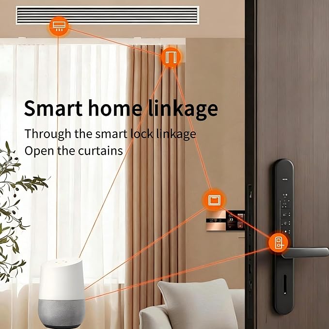 Zigbee Motor for Smart Curtain Track System, No Wiring Required, Automatic - Image 7