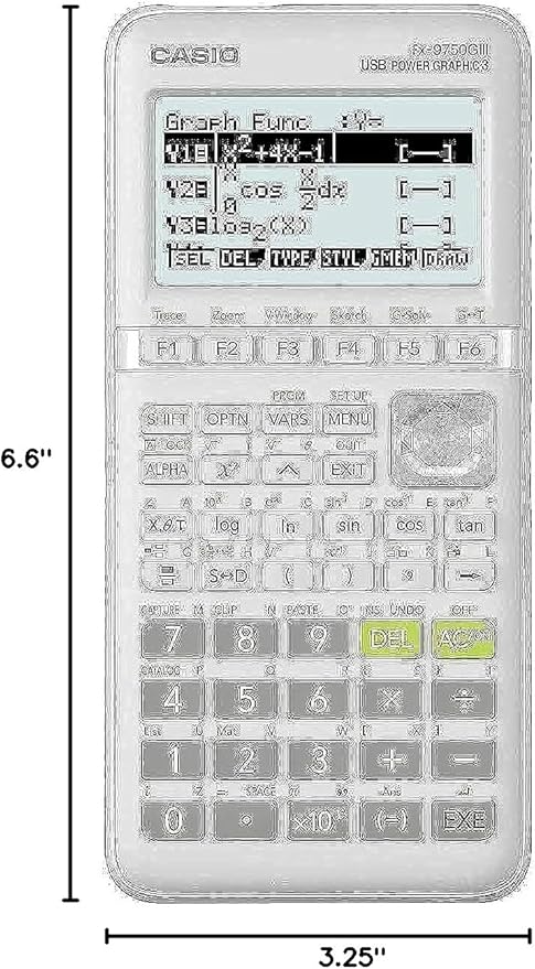 Casio fx-9750GIII Graphing Calculator | Natural Textbook Display | Python - Image 6