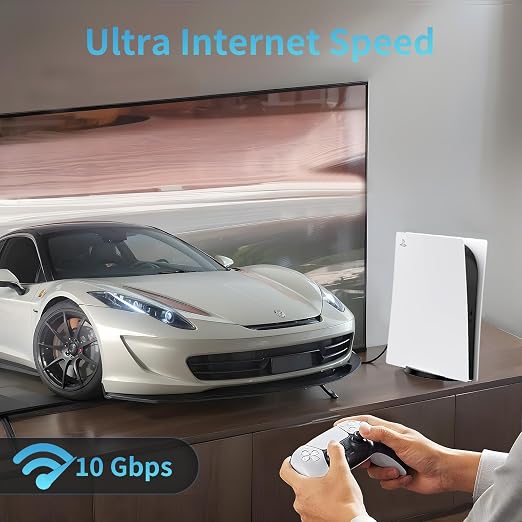 Cat 6 Ethernet Cable 20 ft, Indoor&Outdoor, High Speed 10Gbps 24AWG Pure Copper - Image 8
