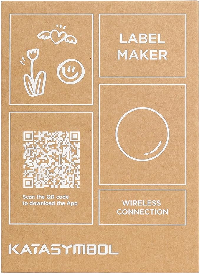 SUPVAN T50M Plus Bluetooth Label Maker Machine with Tape, High Printing Clarity, Versatile App with 40+ Fonts and 450+ Icons, Inkless Labeler for Business, Home, Office Organization, Green