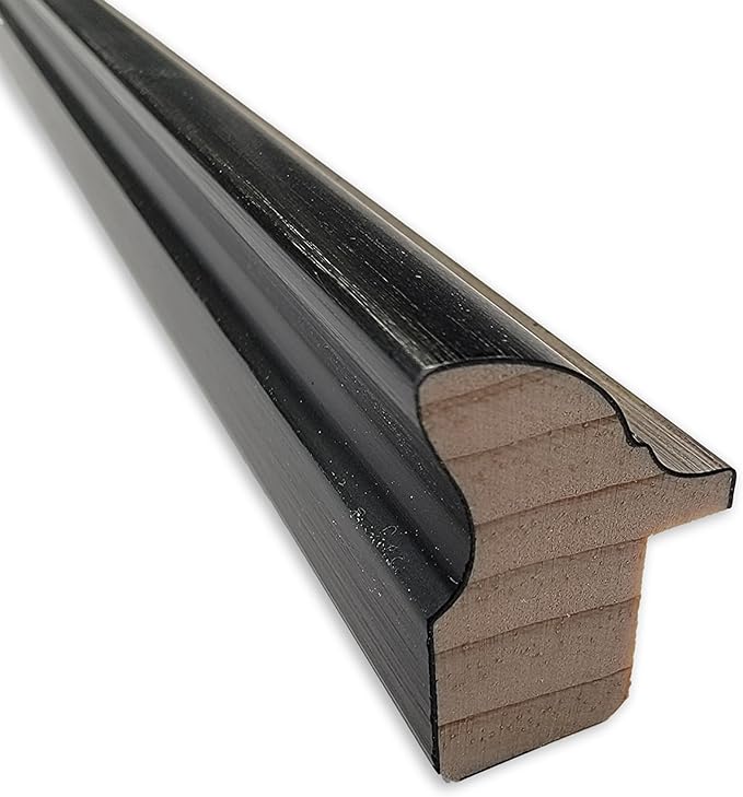 Amanti Art Black Cork Board for Wall, 17x25 Vision Board with Black Wood Frame, Medium Corkboard Office Decor for Home Organization, Modern Corkboard Pinboard to Display Items for Home Organization