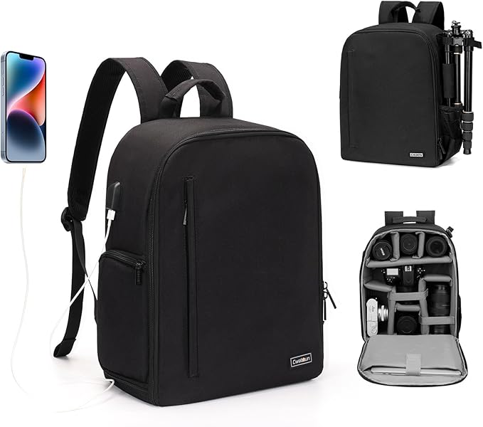 Cwatcun Professional Camera Backpack by FocusonCameraBag