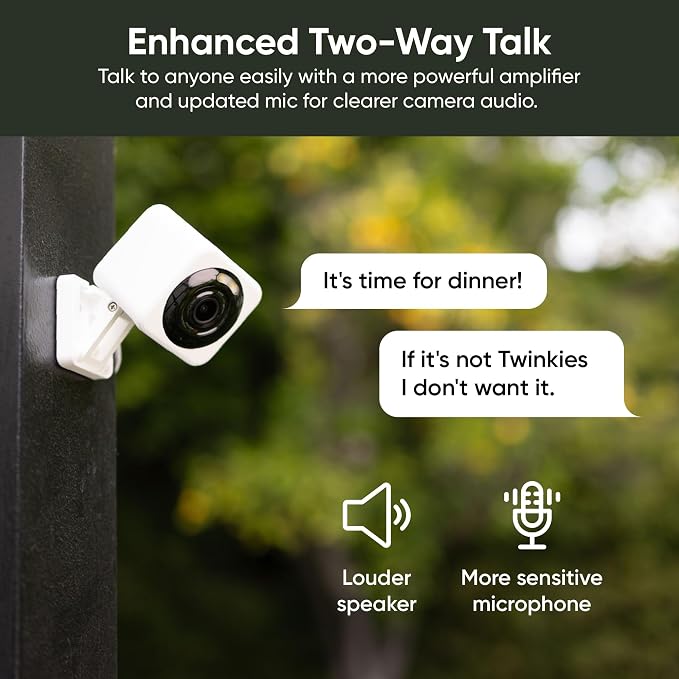 WYZE Cam v4, 2.5K HD WiFi Smart Home Security Camera, Indoor/Outdoor, Motion - Image 6