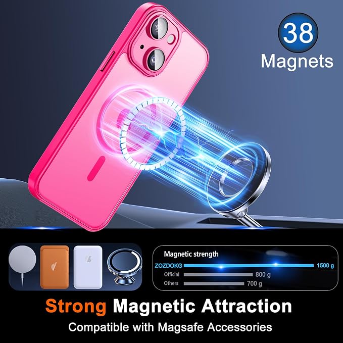 for iPhone 14 Case with Privacy Screen Protector and Camera Protection - Image 3