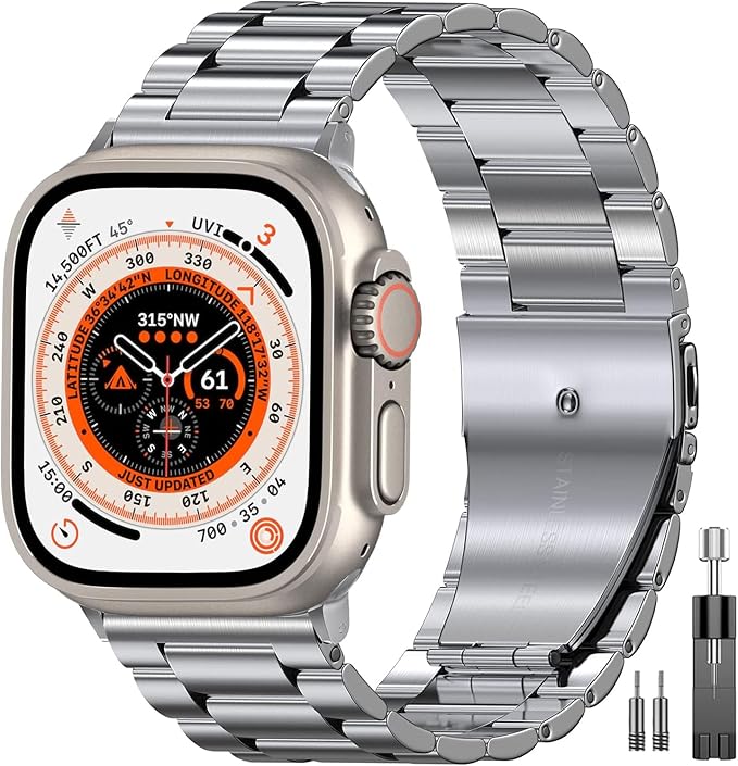 EPULY Compatible with Apple Watch Band 42mm 44mm 45mm 38mm 40mm 41mm, Business by EPULY