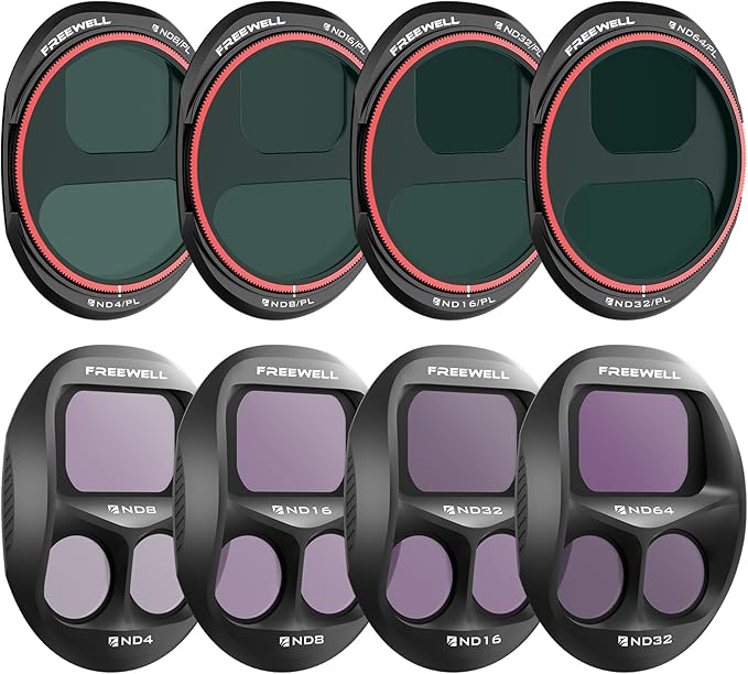 Freewell All Day 8-Pack Split ND & ND/PL Filters by Freewell