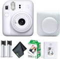 Fujifilm Instax Mini 12 Instant Camera Clay White Bundle by FUJIFILM