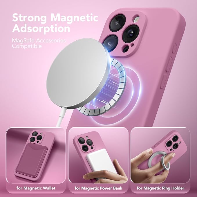 Magnetic for iPhone 15 Pro Case, Compatible - Image 2