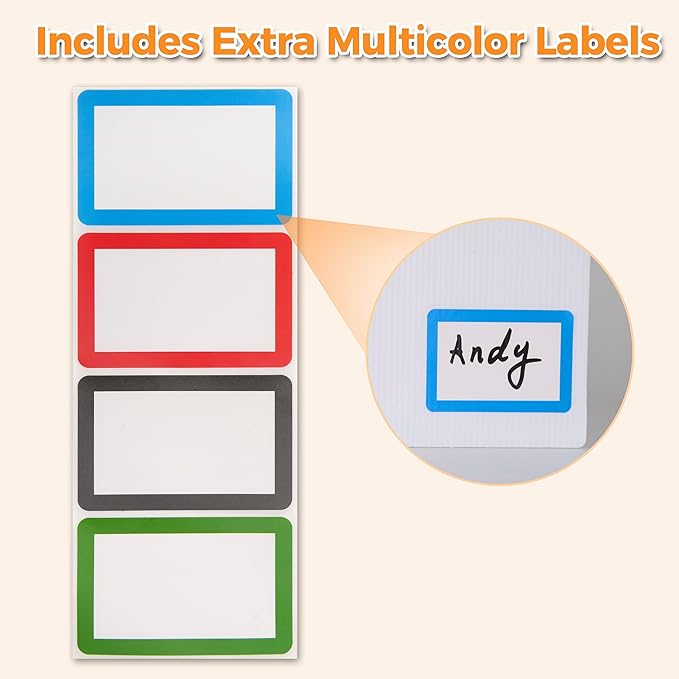 4-Pack Classroom Privacy Shields for Student Desks - Easy to Clean Plastic Desk Divider Folder Study Carrel Sneeze Guard for Student Testing Dividers Boards