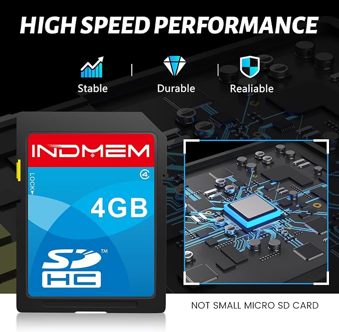 SD Card 4GB, 8 Packs Class 4 4GB Flash Memory Card MLC Standard Secure Digital - Image 3