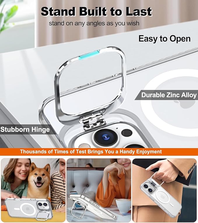 for iPhone 17 Air Case Clear, Magnetic iPhone 17Air Case - Image 3