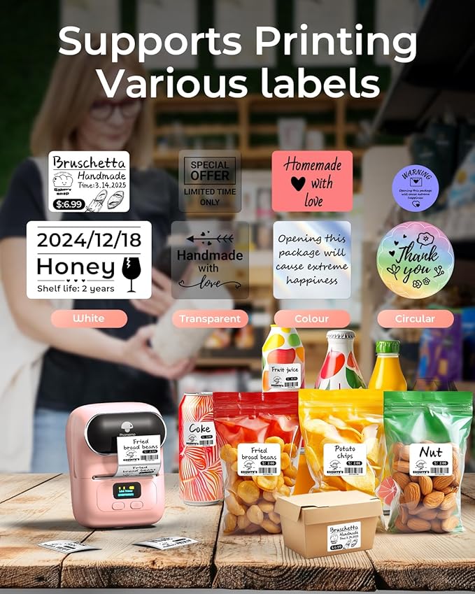 Phomemo M110 Label Maker Machine- - Image 5