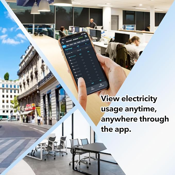 Smart Home Energy Monitor, Measure Power Usage in Real-Time, History - Image 6