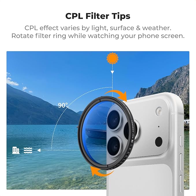 K&F CONCEPT Double-Sided Magnetic Lens Filter Mount Adapter - Image 9