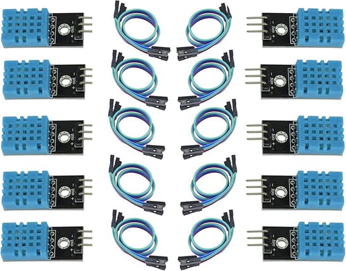10 packs DHT11 Humidity Sensor Module, Digital Temperature and Humidity Sensor by hiBCTR