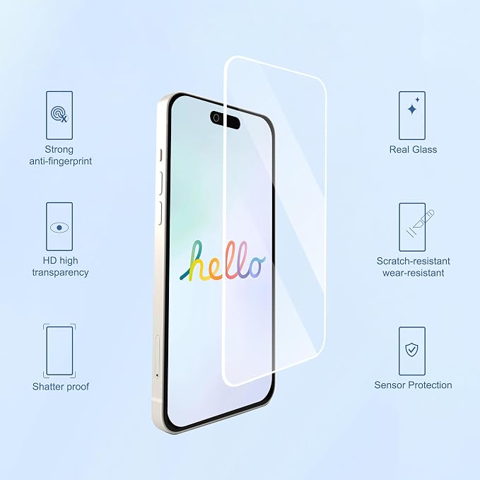 Ailun 3 Pack for iPhone Air Screen Protector - Image 2