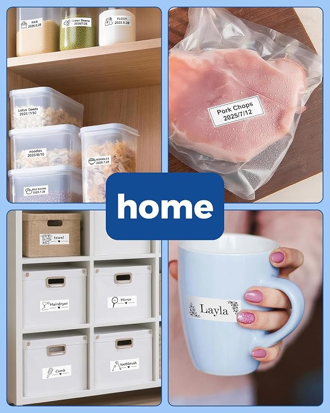 3-Pack 24mm 0.94 Laminated White Tape Replace for Brother Label Maker Tape TZe-251 Compatible with Brother P Touch TZ TZe 1" Refills for PT D610BT D600 700 P710BT PTP750W, Label KINGDOM Tze251