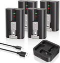 4-Pack 7200mAh for Ring Rechargeable Camera V4 Batteries Replacement by SUNORI