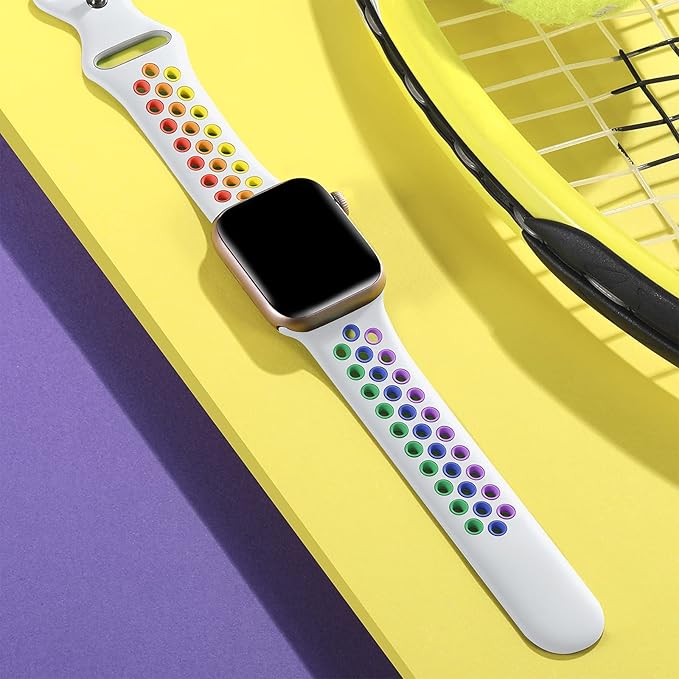 Lerobo Compatible with Apple Watch Band Series 9 45mm 11 10 46mm SE 44mm 42mm - Image 2
