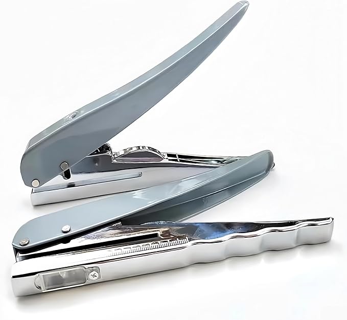 Hole Punch, Heavy Duty Hole Puncher Single Handheld Paper Puncher Small Hole Puncher Paper Punch One Hole Punch for Crafts Cards Paper Tags Scrapbook-5/16 inch (8mm)