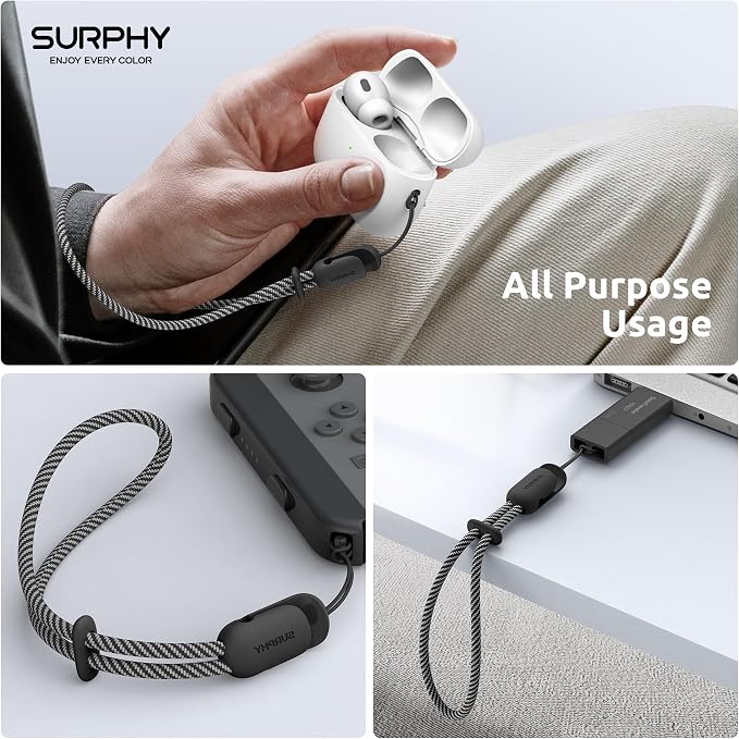 SURPHY 2 Pack Phone Lanyard for Cellphone Case, Phone Wrist Strap for Case - Image 5