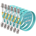 SpeedyCables- 1M-6Pack OM3 LC to LC Fiber Patch Cable, 10Gb/40Gb Multimode by SpeedyCables