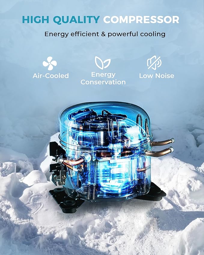 EUHOMY 24 Inch Wine Cooler Refrigerator 54 Bottl-Dual Zone, Built-in or Freestanding Wine Fridge with Glass Door, Wine Refrigerator for Home Bar Kitchen