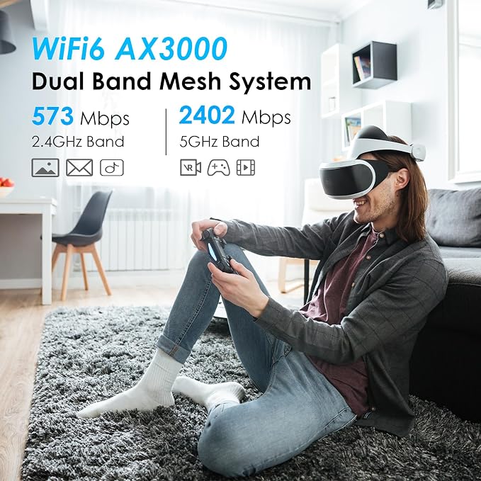 WAVLINK AX3000 WiFi 6 Mesh System 2 Pack - Image 4